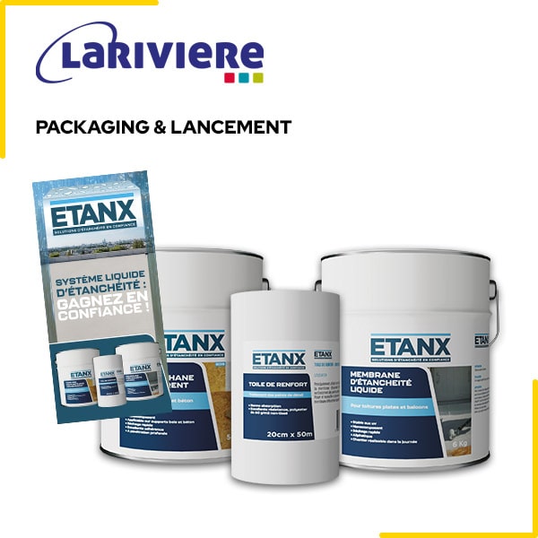 packaging lancement etanx larivière