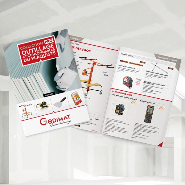 catalogue outillage plaquiste Gedimat