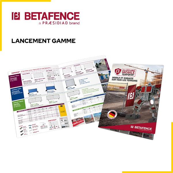 lancement gamme Tempofor Betafence