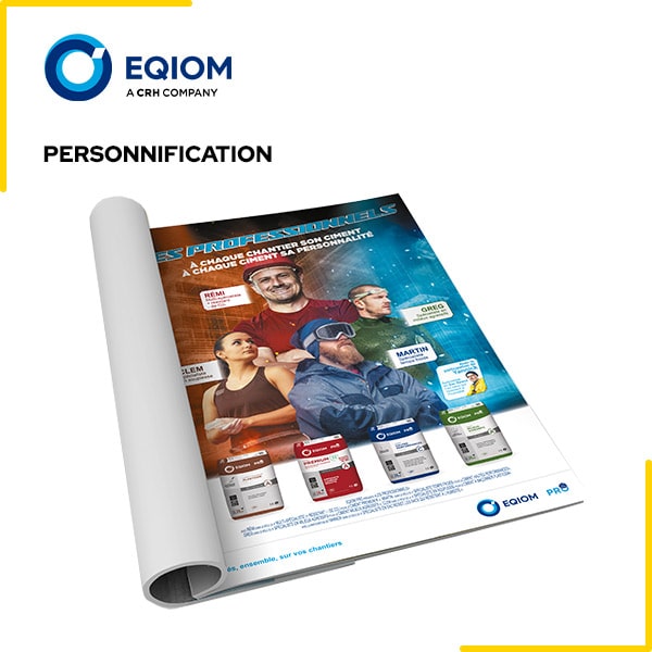 personnification des produits EQiom