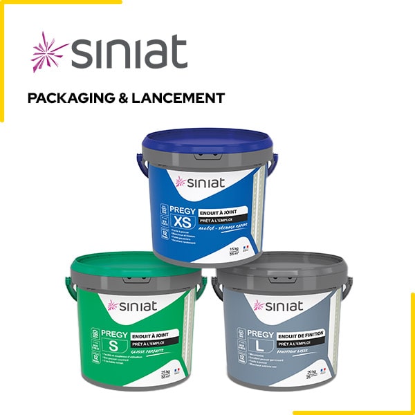 gamme d'enduits Siniat