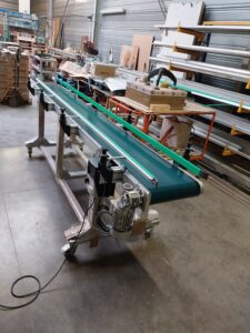 Convoyeur à tapis PVC - GEMT