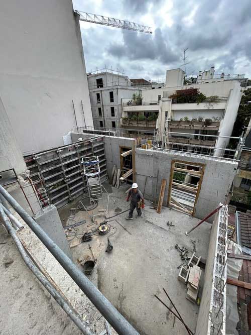 Leprieur réhabilitation d'un hôtel à Vanves (92)